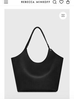 Rebecca Minkoff Black Leather The Perfect  Tote